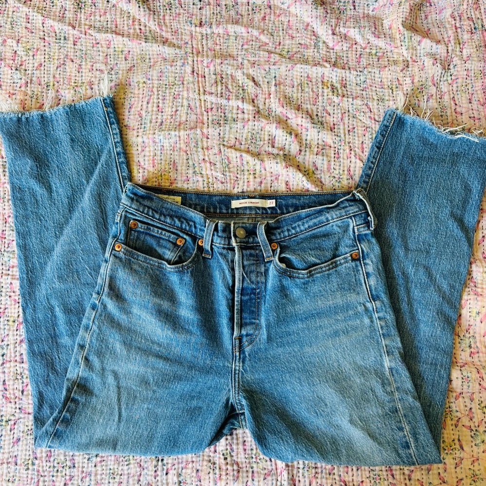 Wedgie straight Levi’s